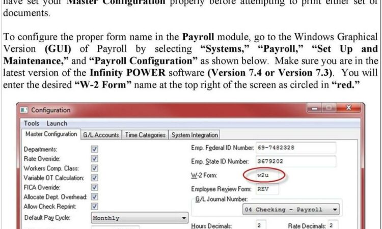 2013 W2 Form Instructions