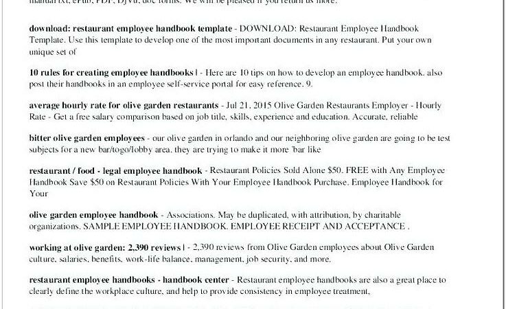 2017 California Employee Handbook Template