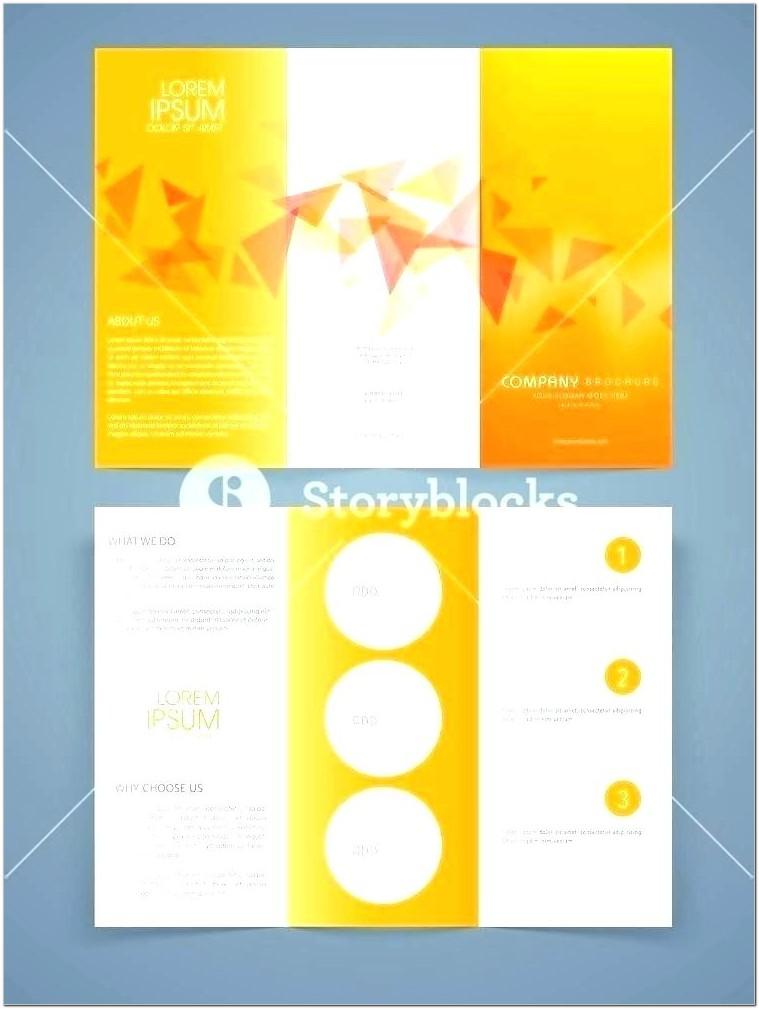 3 Fold Brochure Template Free