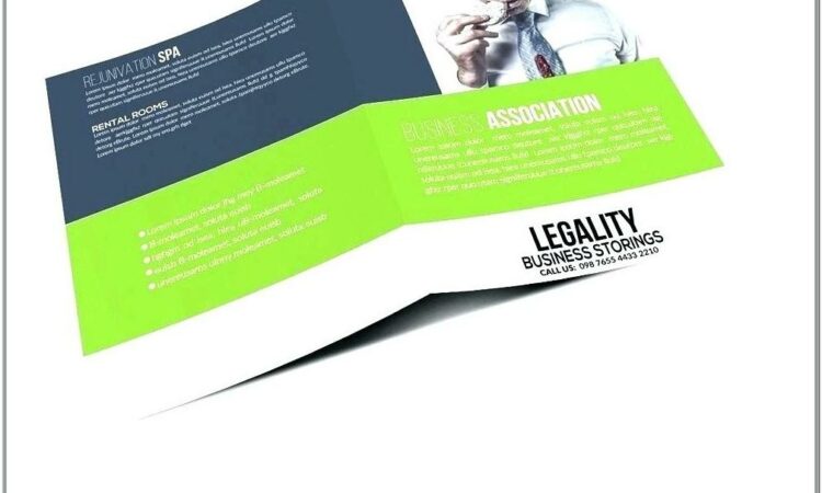 A4 Tri Fold Brochure Template Free Download