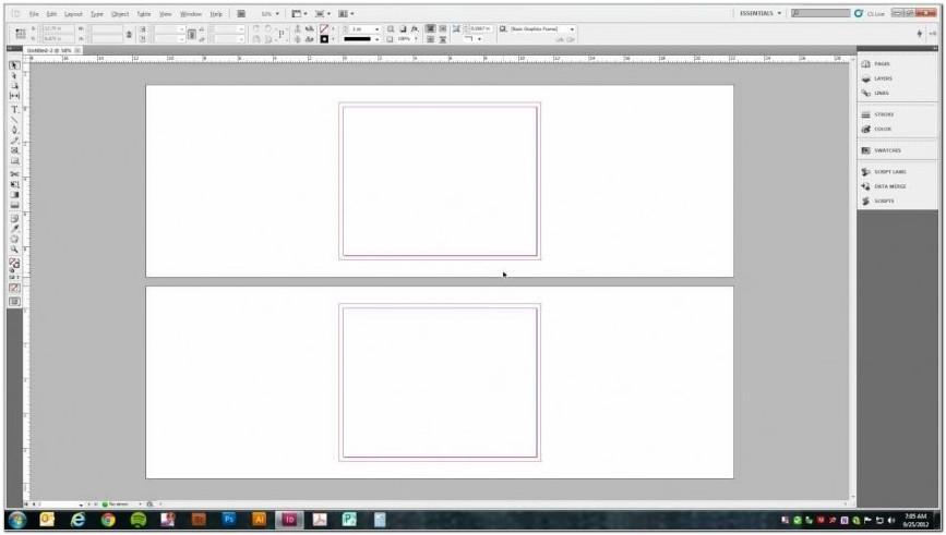 A4 Tri Fold Brochure Template Indesign Free