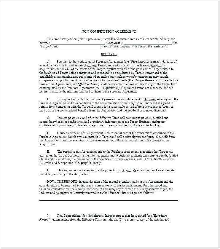 Affiliate Agreement Template Free