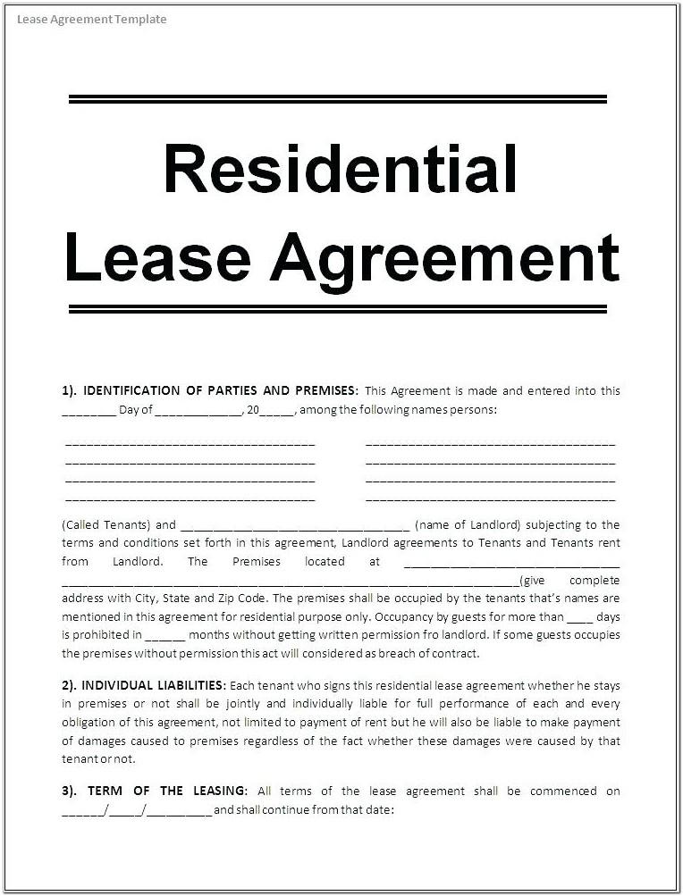 Air Real Estate Lease Forms
