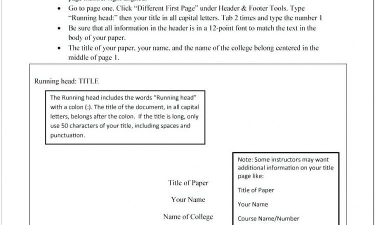 Apa 6th Edition Template For Mac