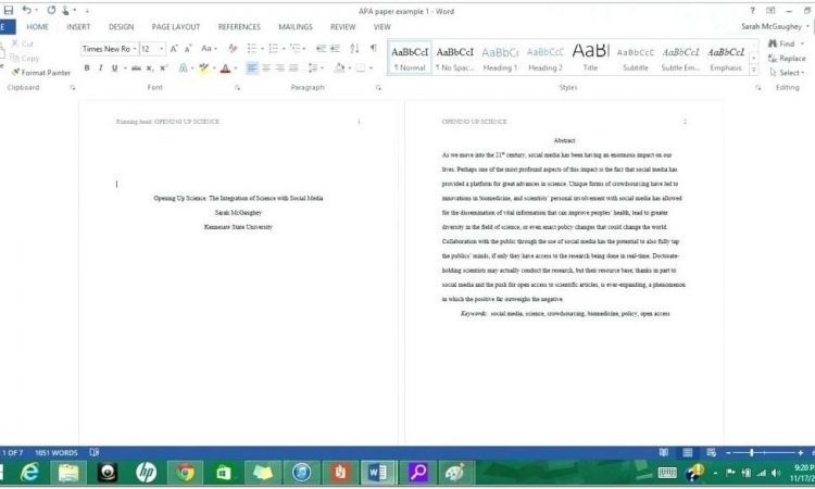 Apa Template Microsoft Word Mac