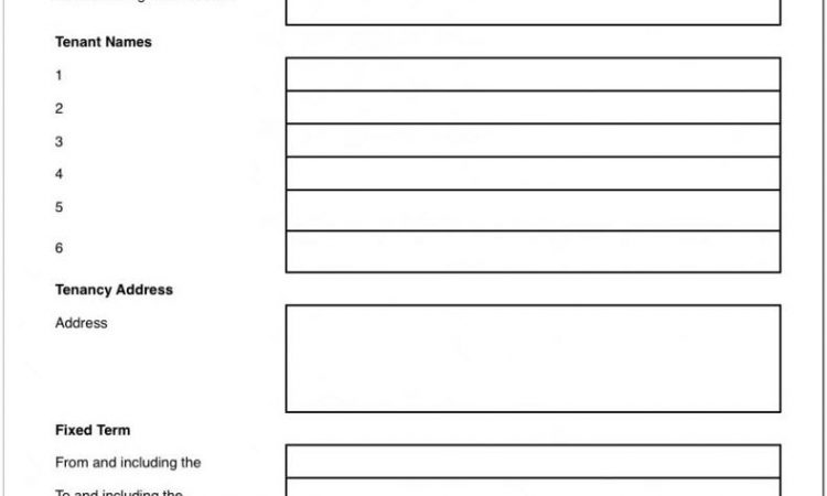 Assured Shorthold Tenancy Agreement Template Free