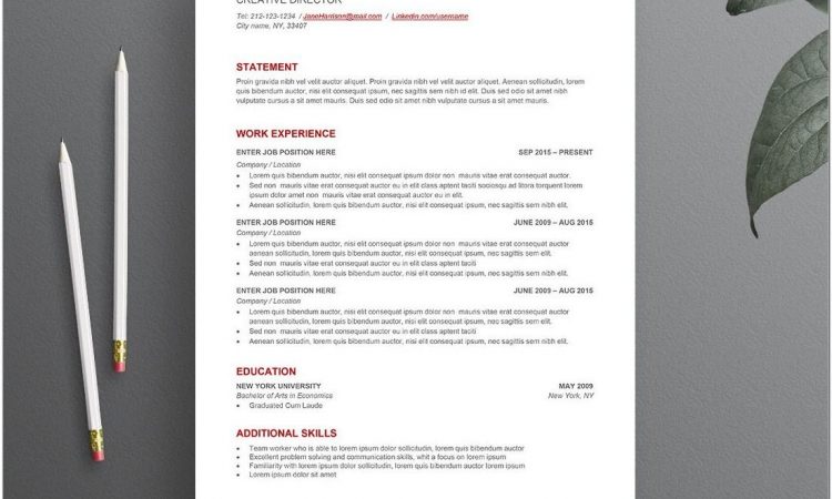 Ats Friendly Resume Template Free Australia