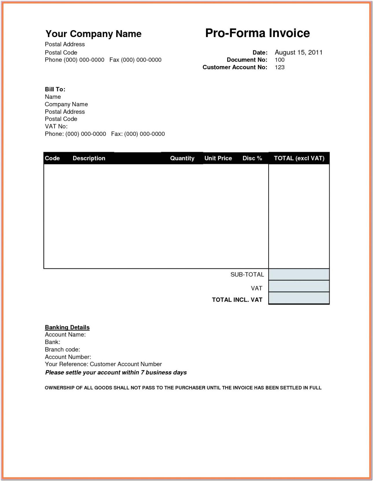 Attorney Billable Hours Invoice Template