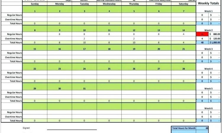 Attorney Hourly Billing Template