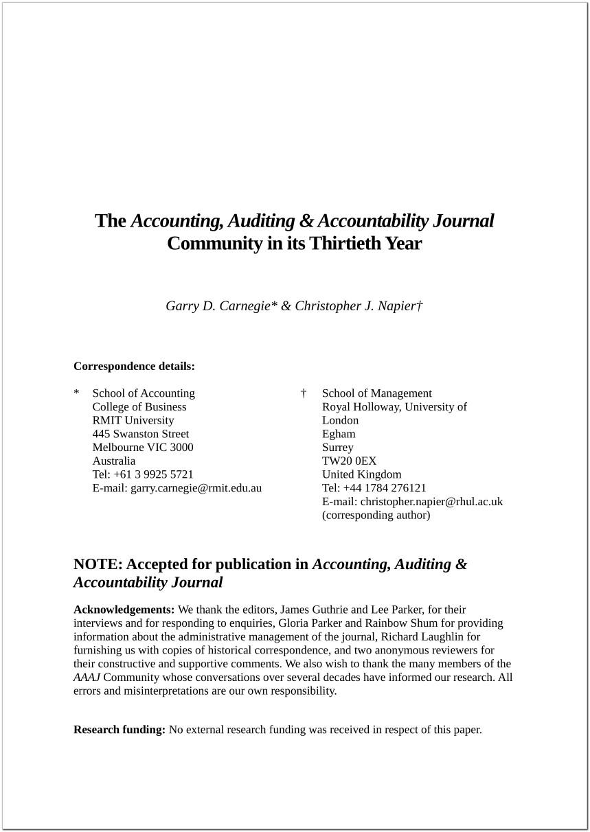 Audit And Accountability Policy Template