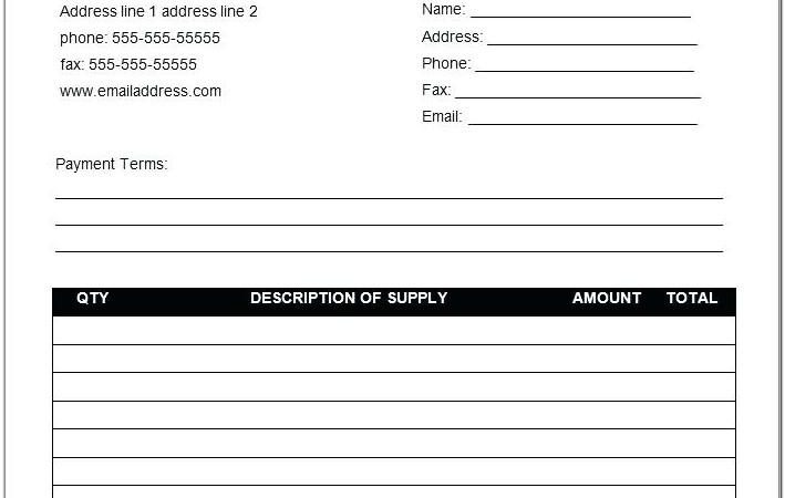 Australia Tax Invoice Template Free