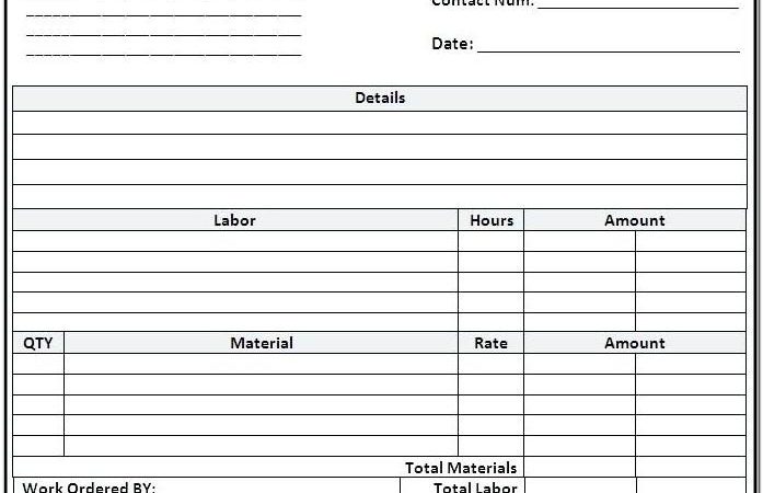 Australian Invoice Template Free