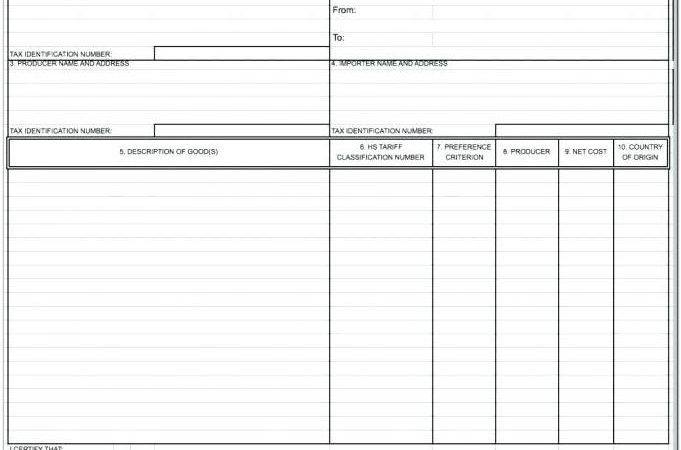 Auto Body Receipt Template