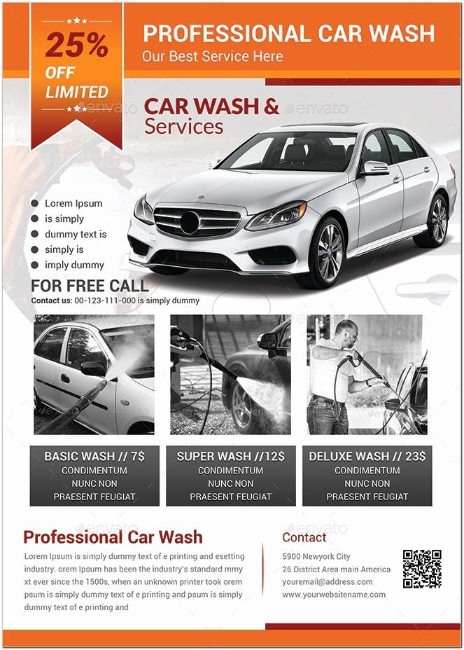 Auto Detailing Flyer Templates Free