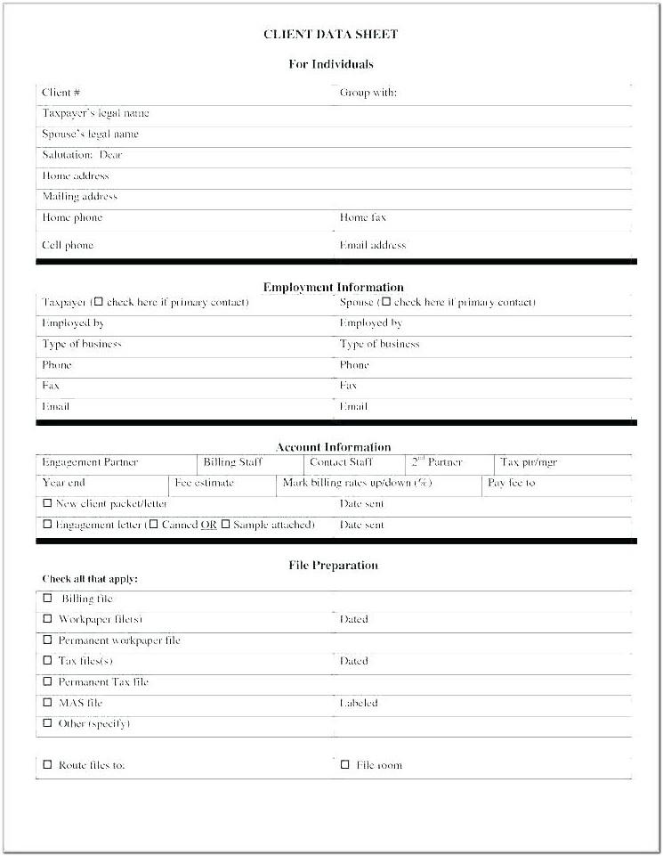 Auto Insurance Quote Sheet Template