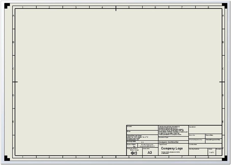 Autocad Architectural Drawing Templates