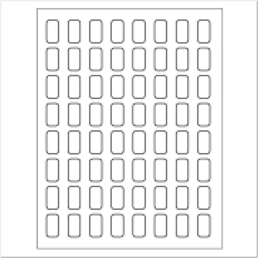 Avery 8 Tab Clear Dividers Template