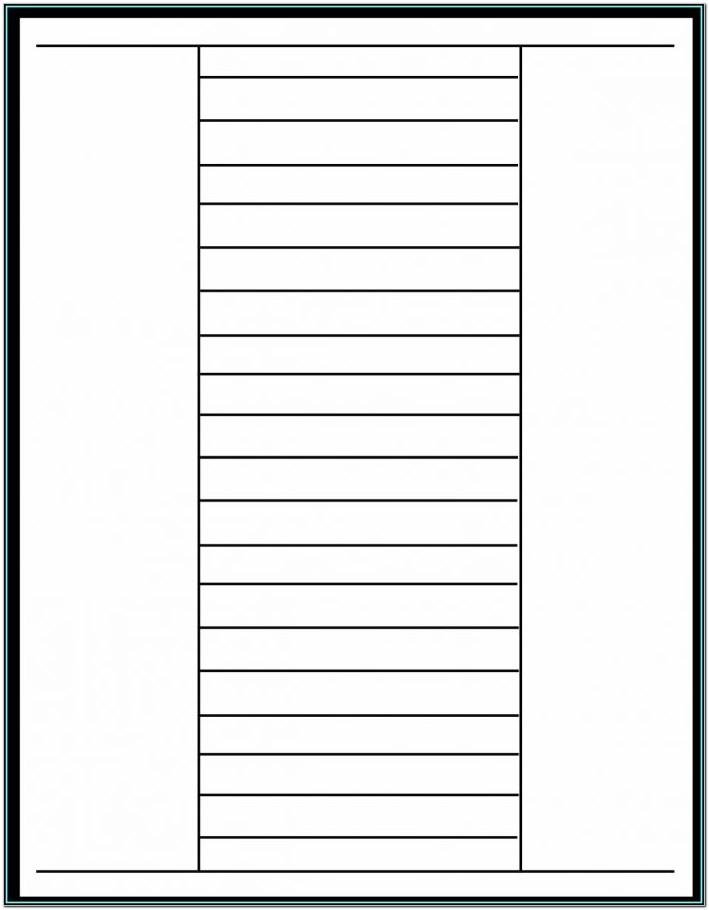 Avery Binder Spine Templates 1 Inch
