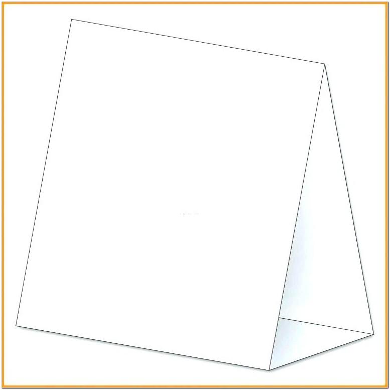 Avery Large Table Tent Template