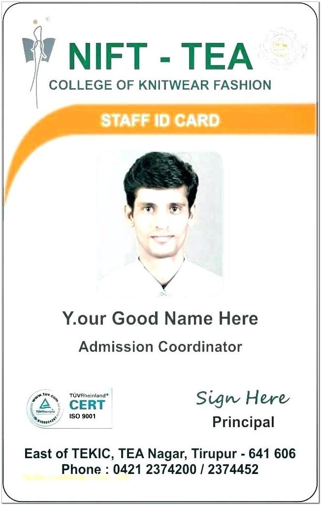 Avery Vertical Id Badge Template