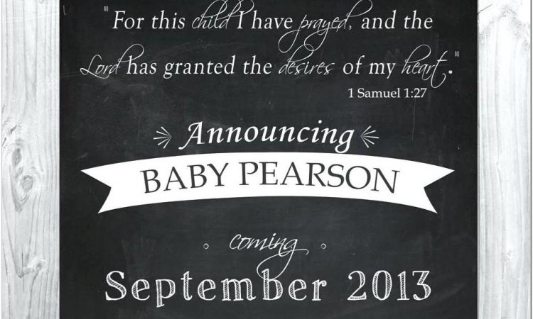 Baby Announcement Templates Free Online