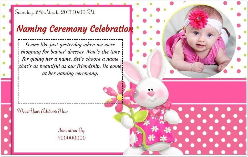Baby Name Ceremony Invitation Message In Marathi