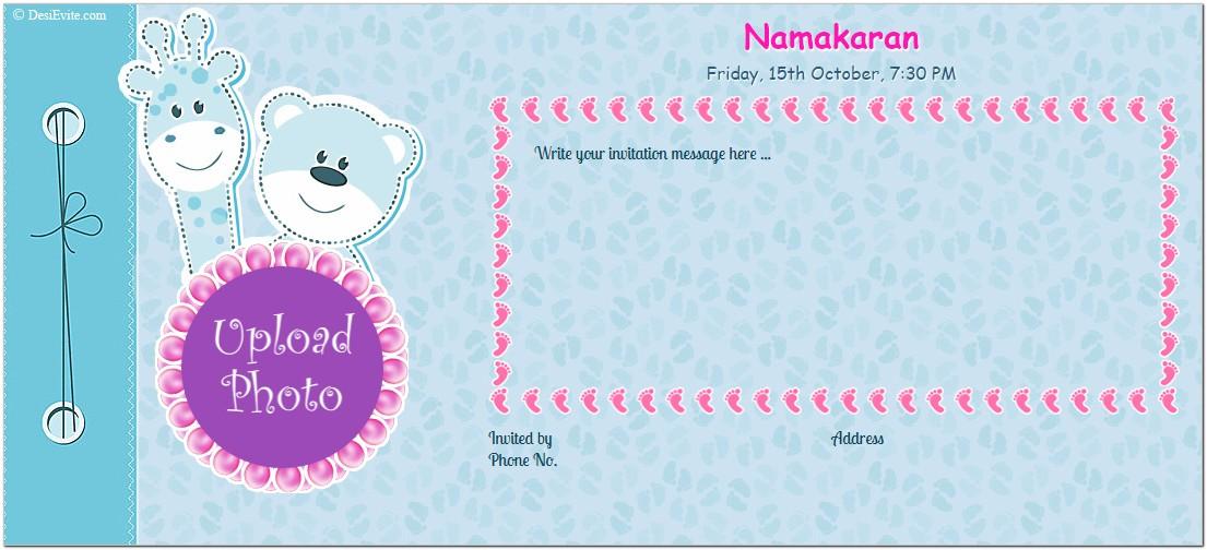 Baby Naming Ceremony Invitation Message