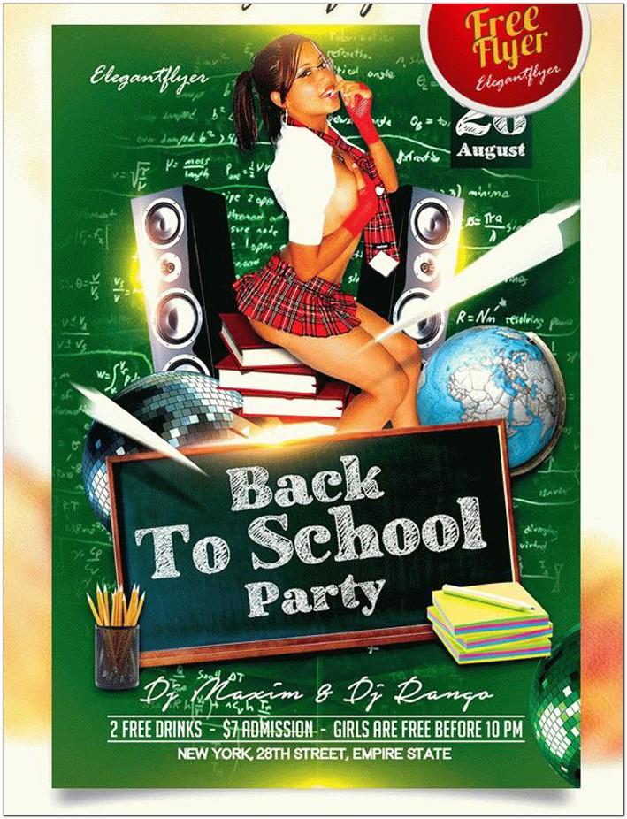 Back To School Flyer Templates Free