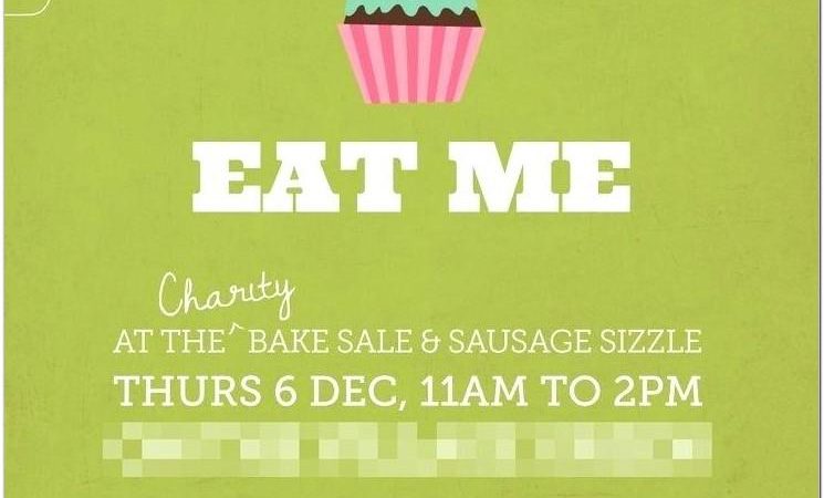 Bake Sale Flyer Template Word Free