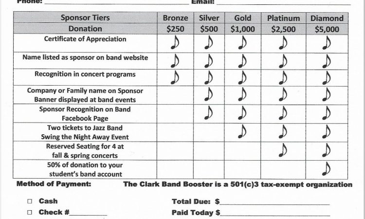 Band Booster Club Bylaws Template