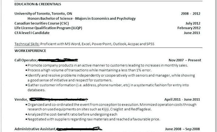 Bank Teller Resume Examples No Experience