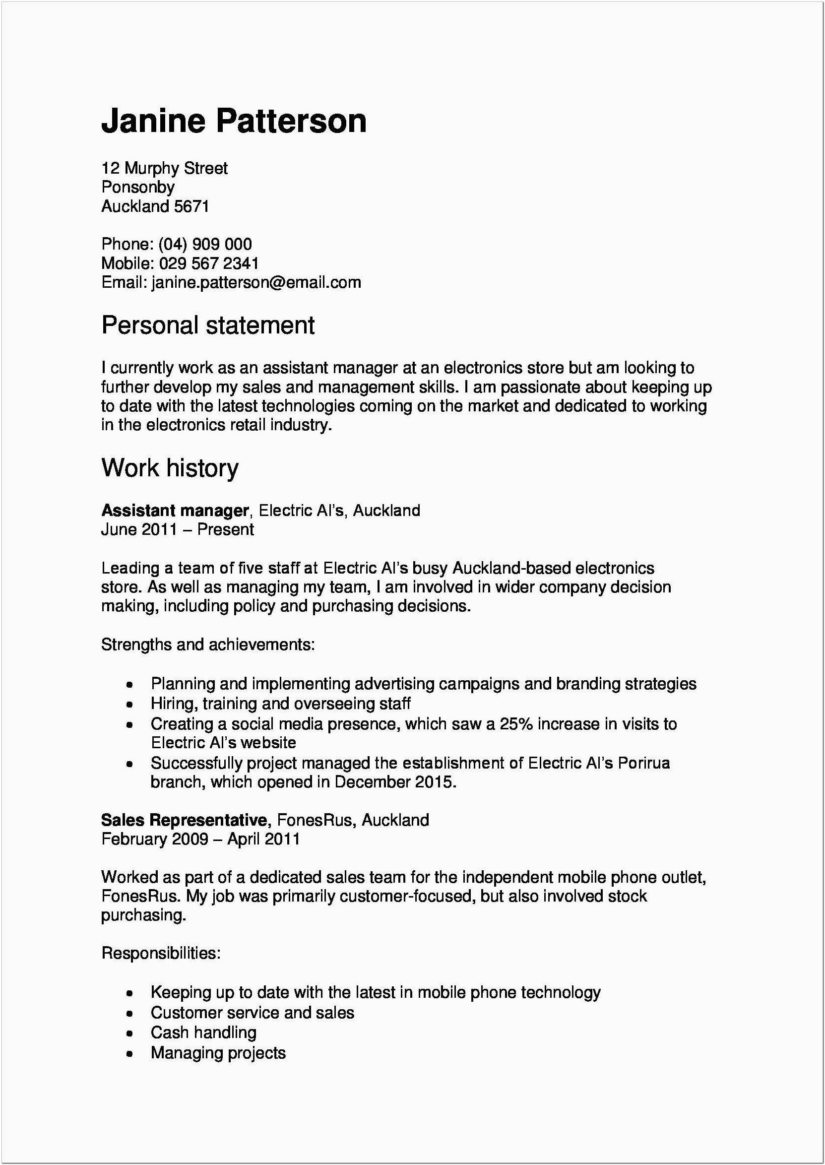 Bank Teller Resume Sample With Experience