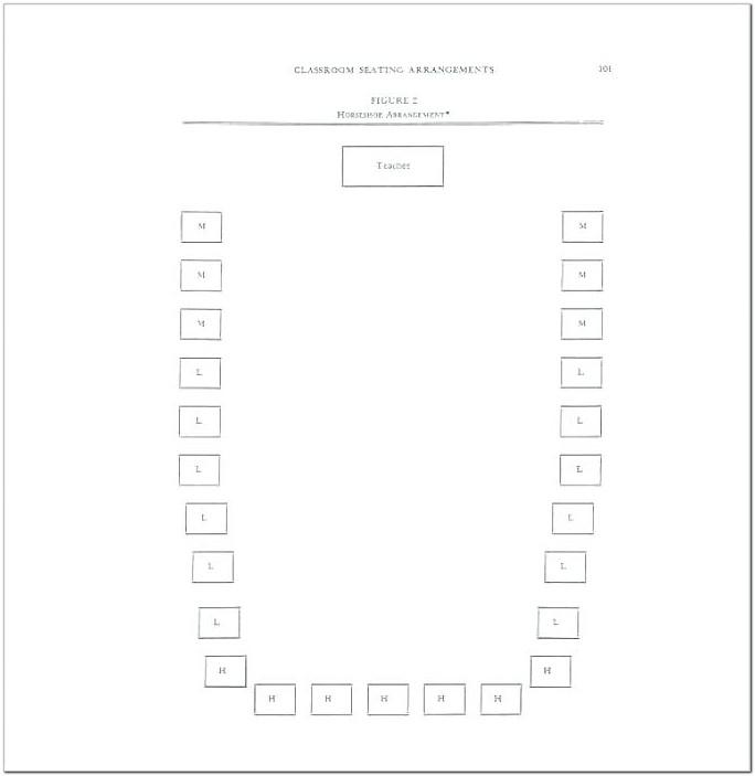 Banquet Seating Chart Template