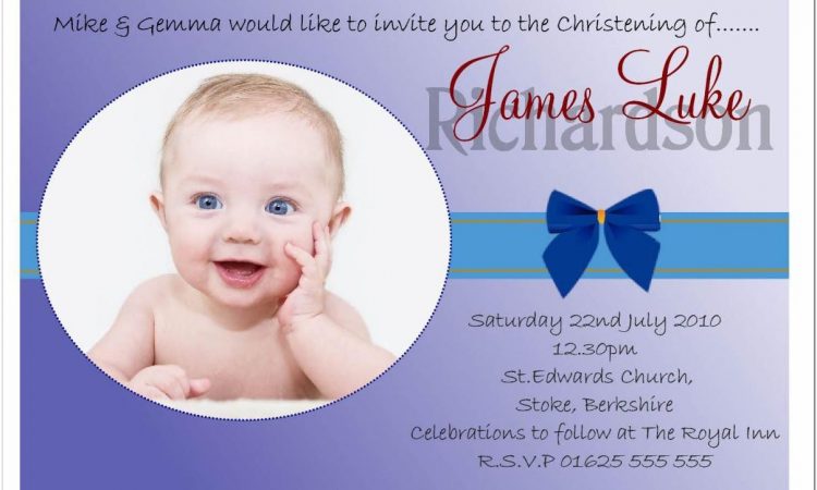 Baptism Invitation Template In Spanish