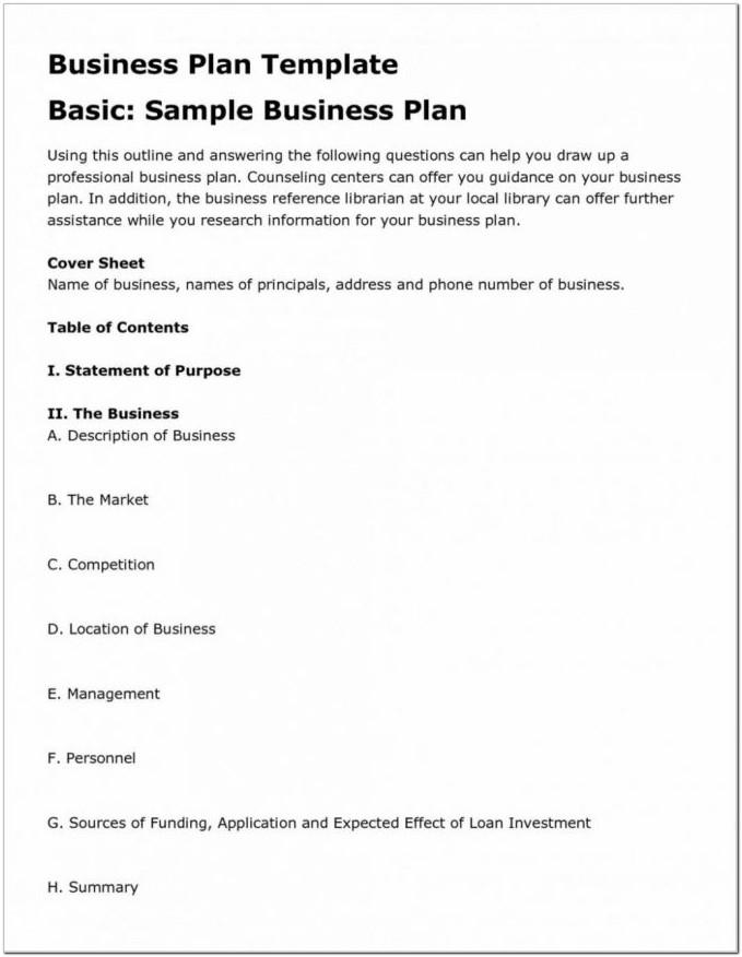 Bar And Grill Business Plan Template
