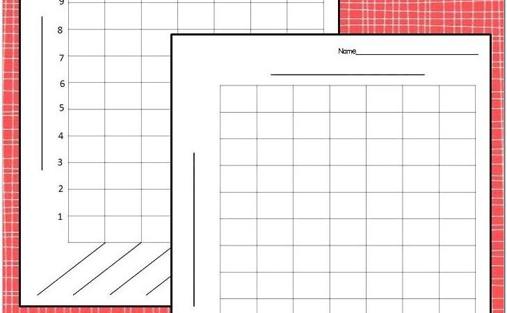 Bar Graph Templates Ks1