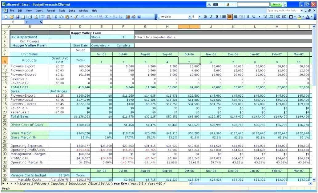 Basic Bookkeeping For Small Business Template