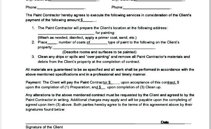 Basic Employment Contract Sample