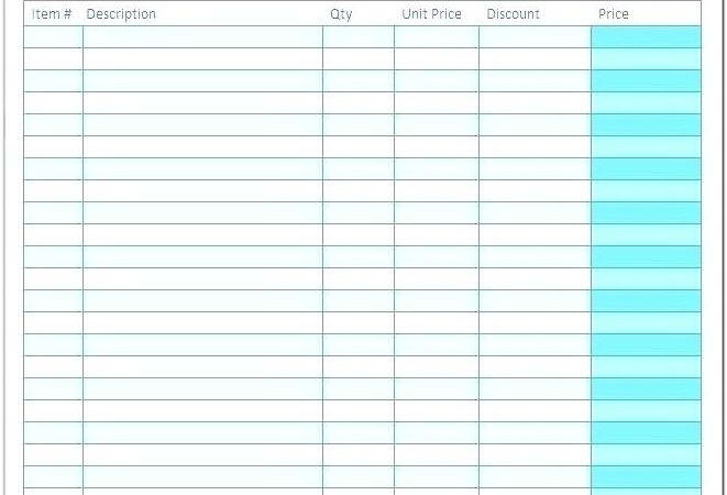 Basic Invoice Template Download