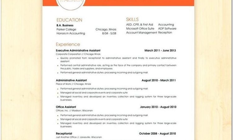 Basic Resume Template Microsoft Word 2010