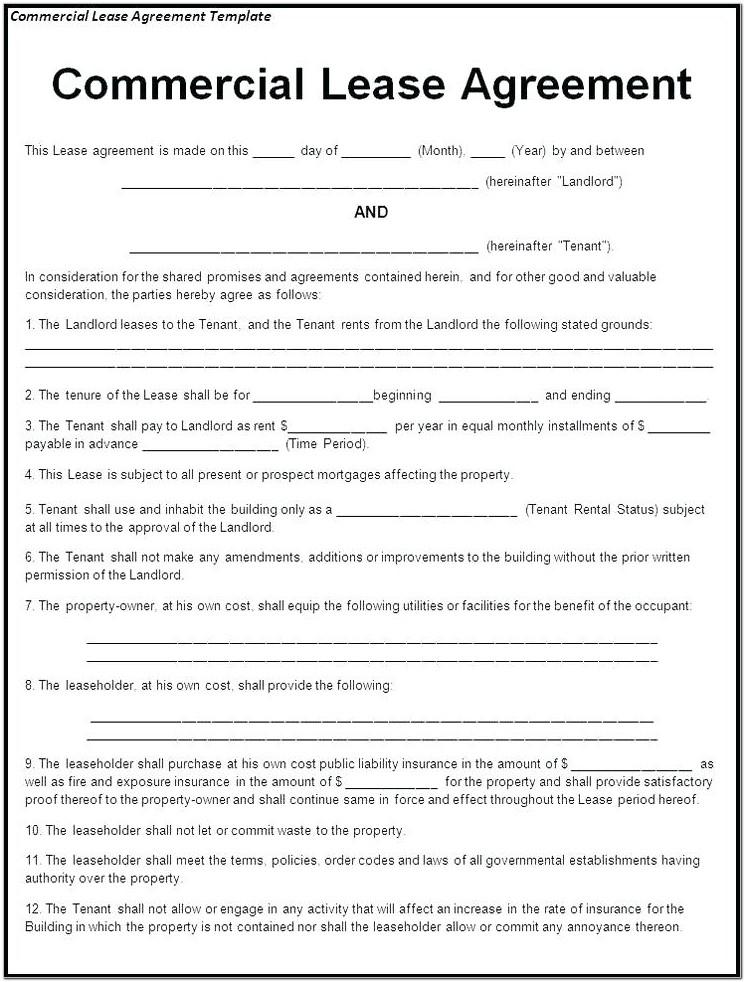 Basic Sublet Agreement Template