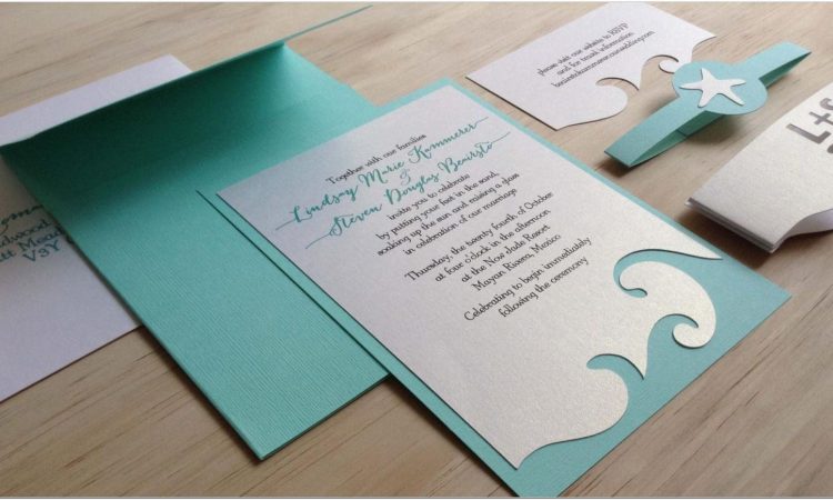 Beach Wedding Invitations Templates