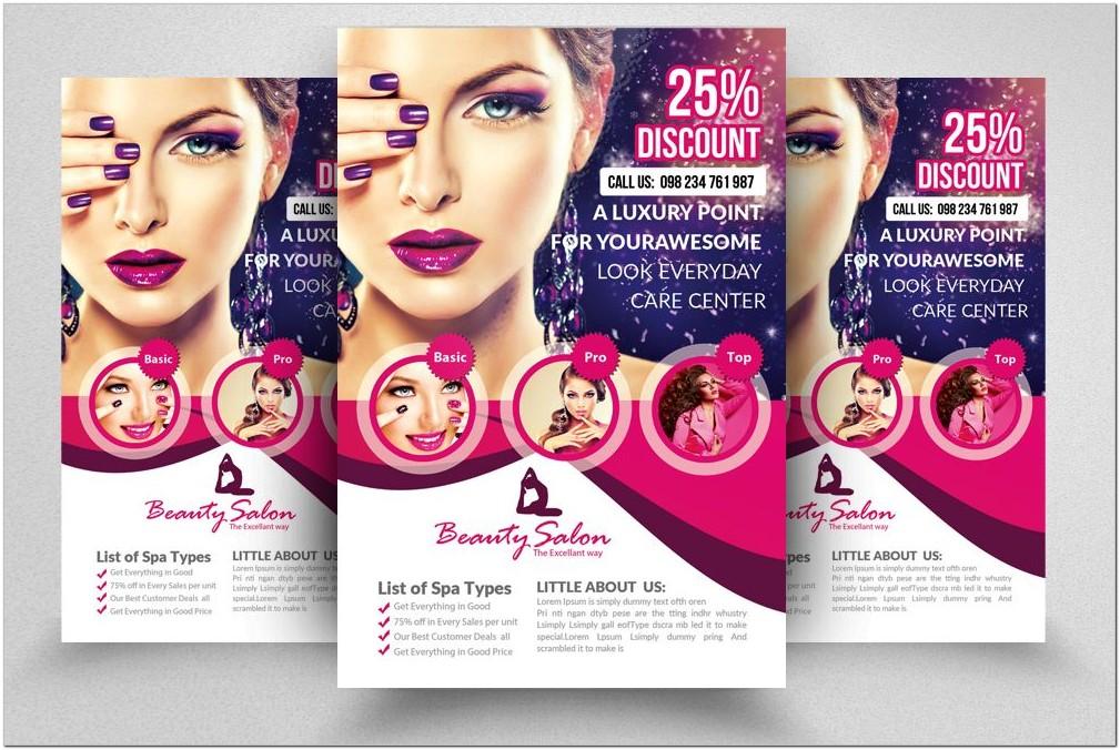 Beauty Salon Flyer Templates Free