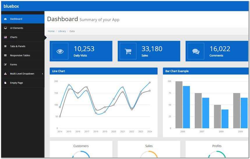 Best Bootstrap Admin Templates Free