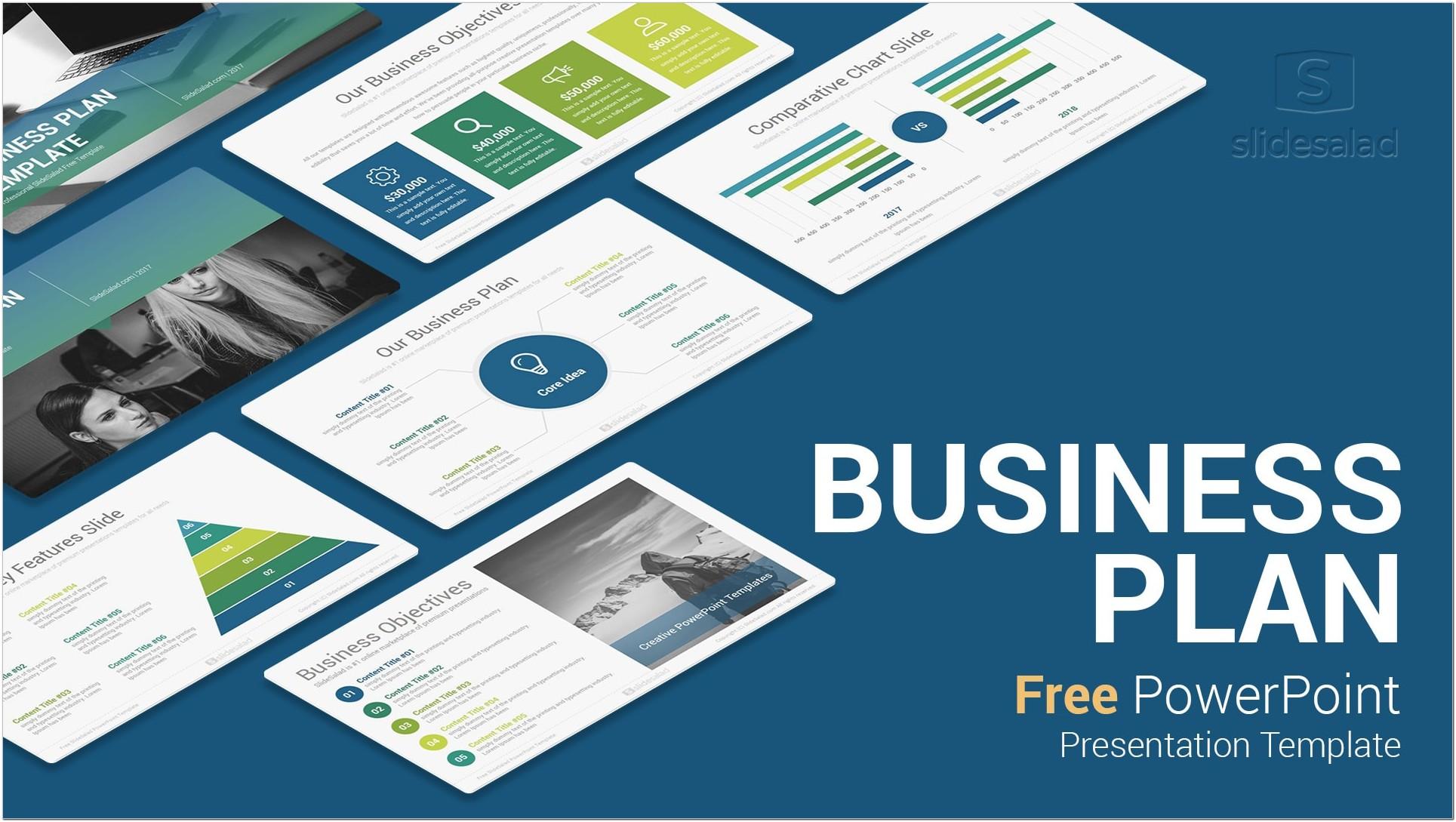 Best Business Plan Template Ppt Free Download
