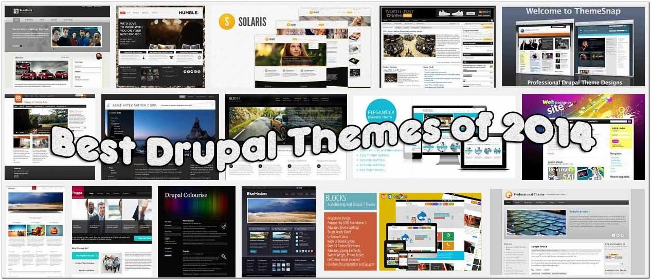 Best Drupal Templates 2014