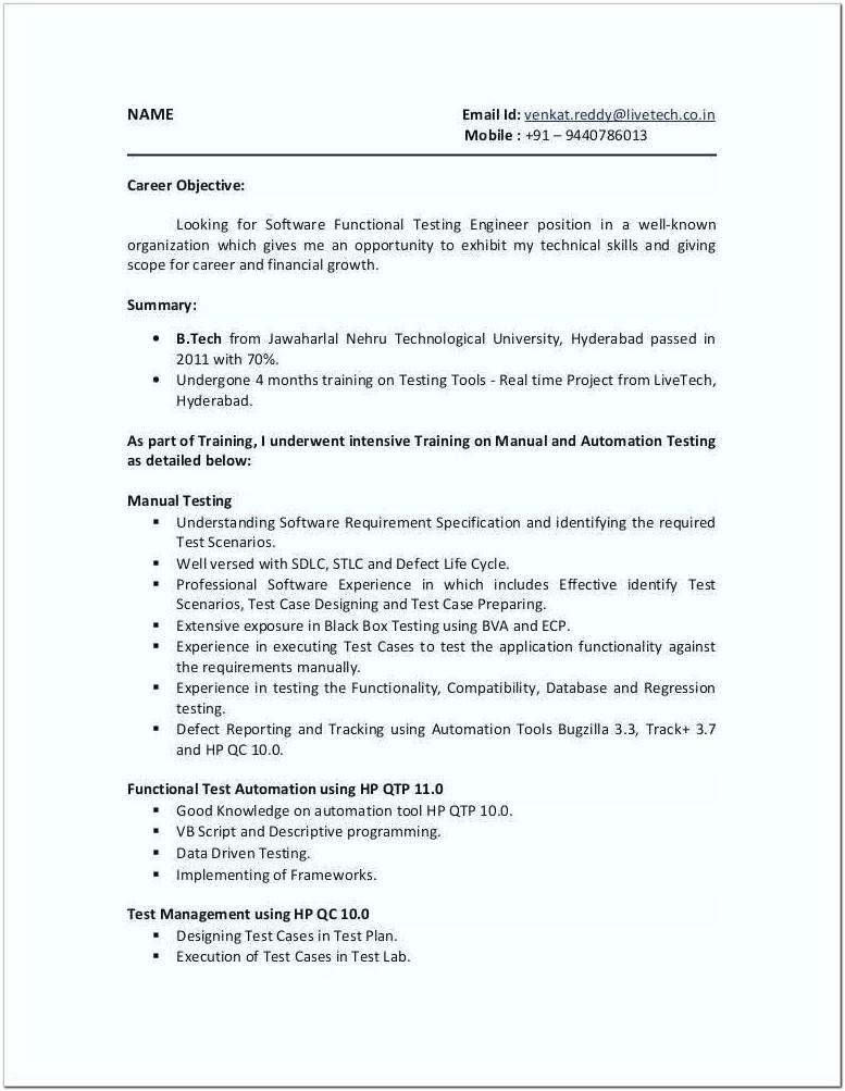 Best Free Resume Templates For Engineers