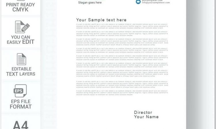 Best Letterhead Templates Free