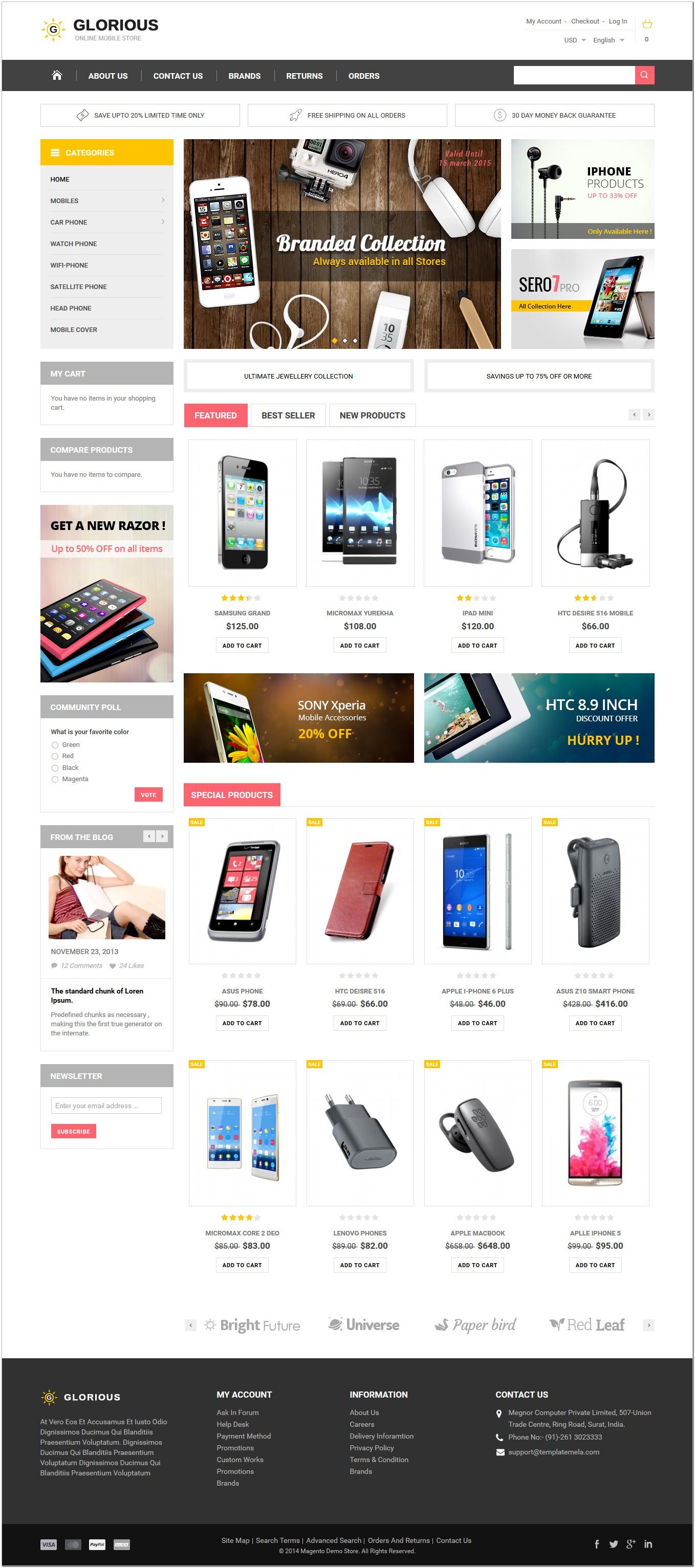 Best Magento Templates 2015