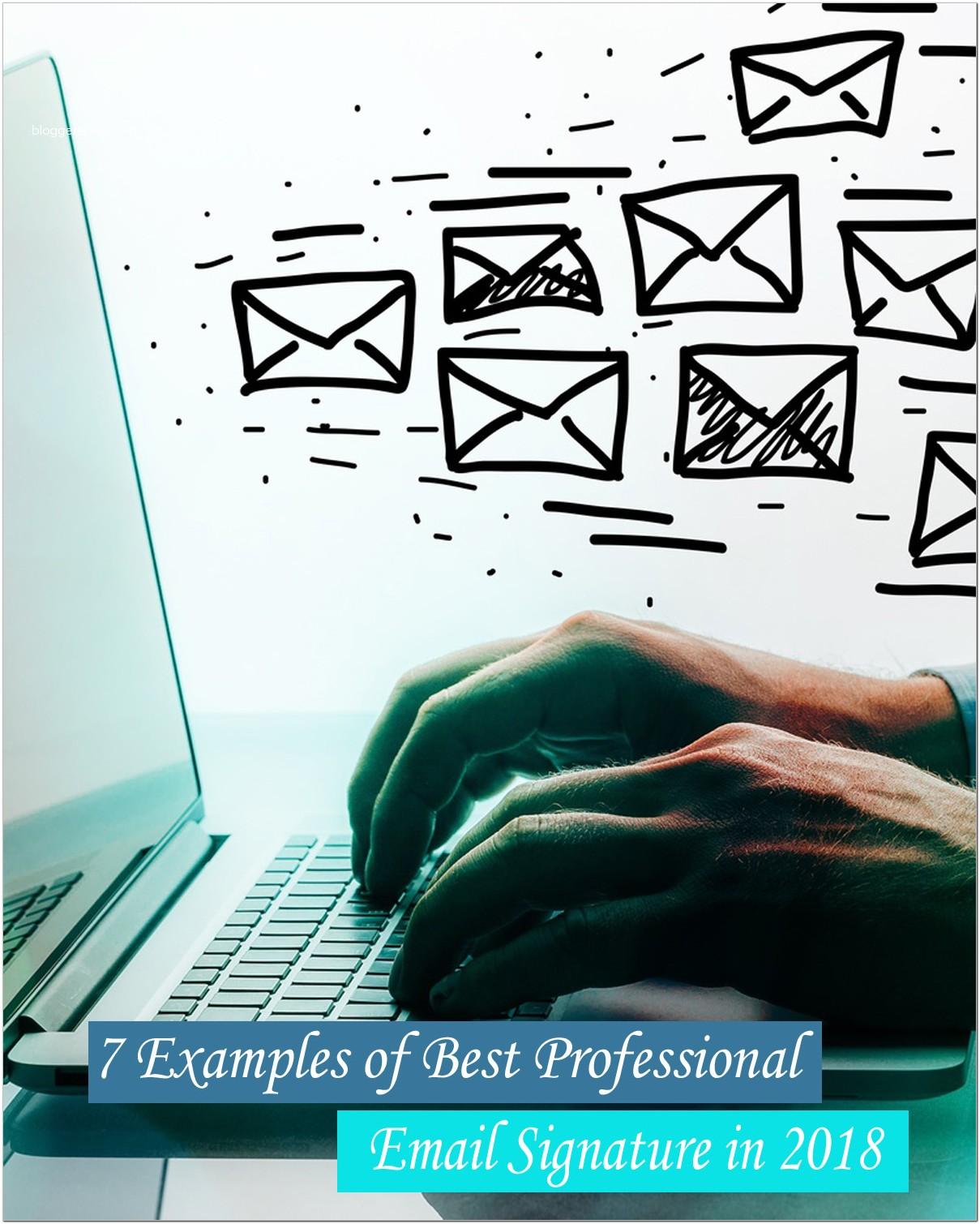 Best Professional Email Signature Examples